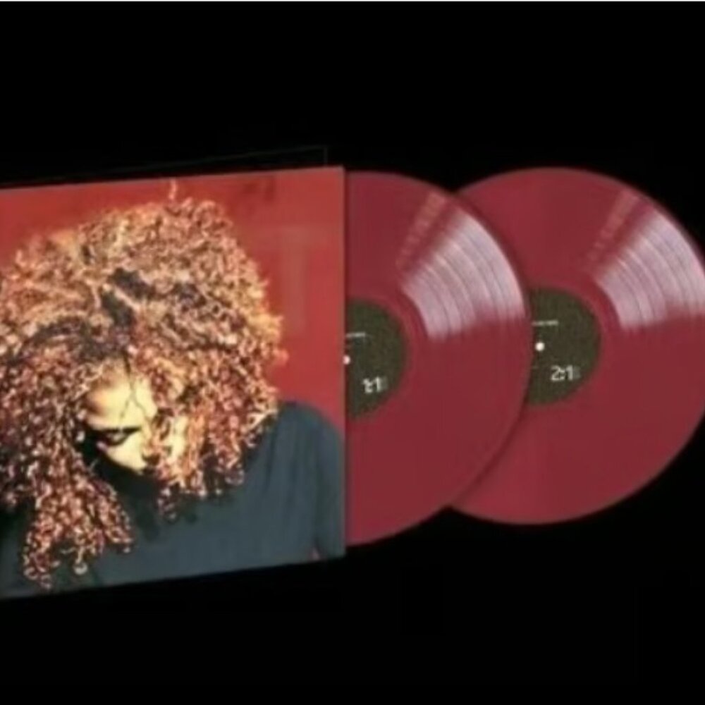Janet Jackson The Velvet Rope 2-LP ~ Ltd Ed Colored Vinyl (Deep Red) ~ Sealed!